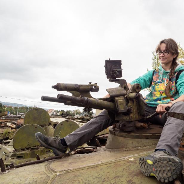 Lana Sator gilt als eine der bekanntesten Urbex-Fotografinnen Russlands. Das Bild hat uns ihr Freundeskreis zur Verfügung gestellt.