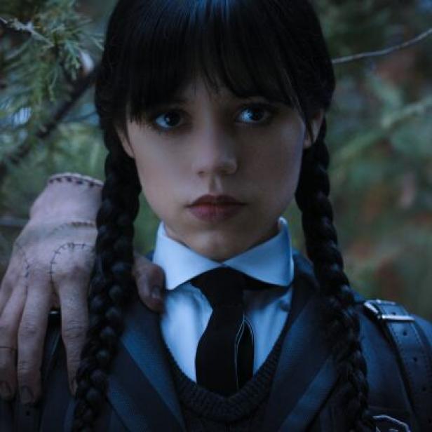 Jenna Ortega als Wednesday Addams