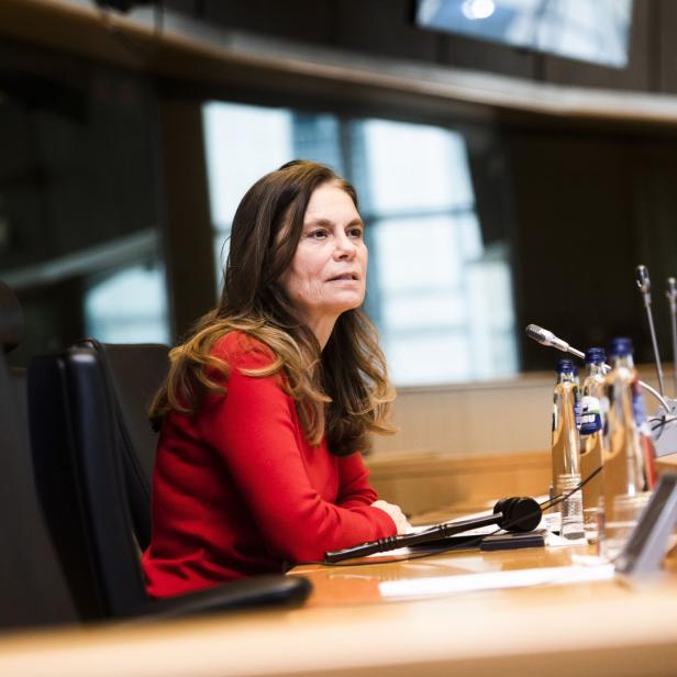 Sarah Wiener im EU-Parlament