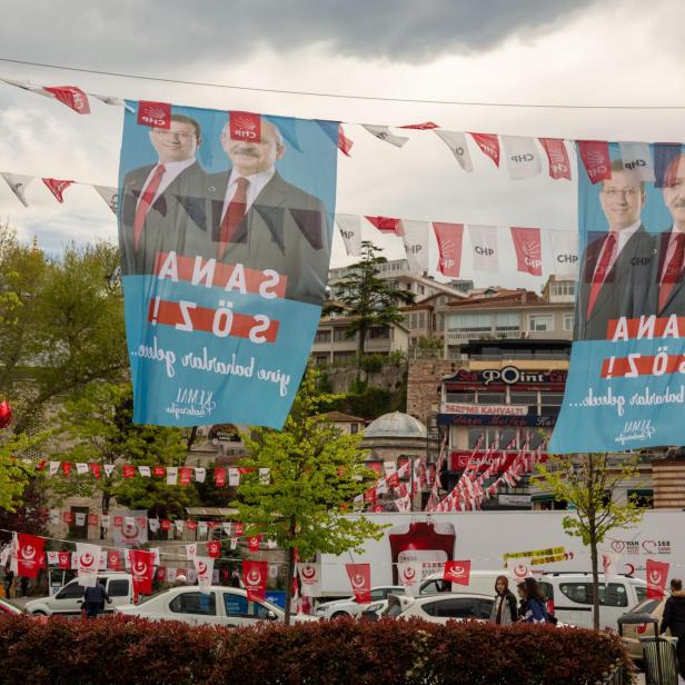 Das Oppositionsbündnis macht Wahlkampf in Istanbul.