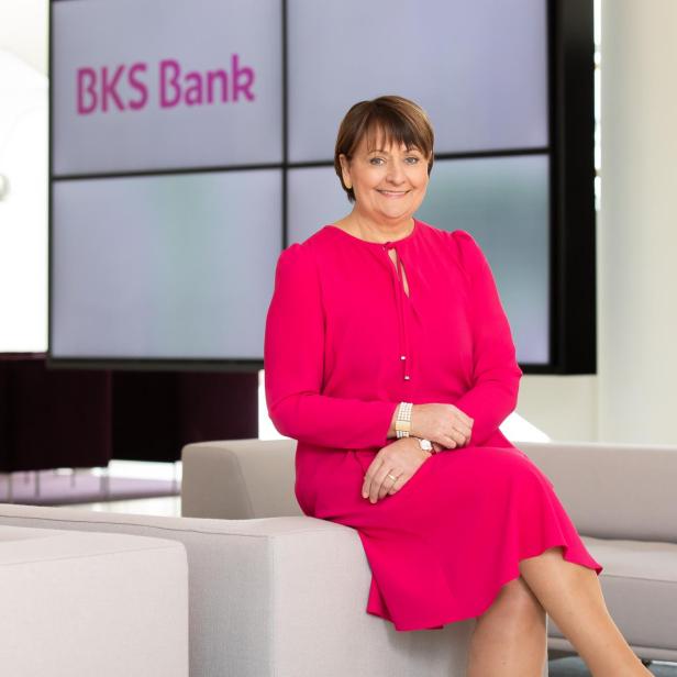 Herta Stockbauer, Vorstandsvorsitzende BKS Bank, gilt als Nachhaltigkeitspionierin in Österreich.