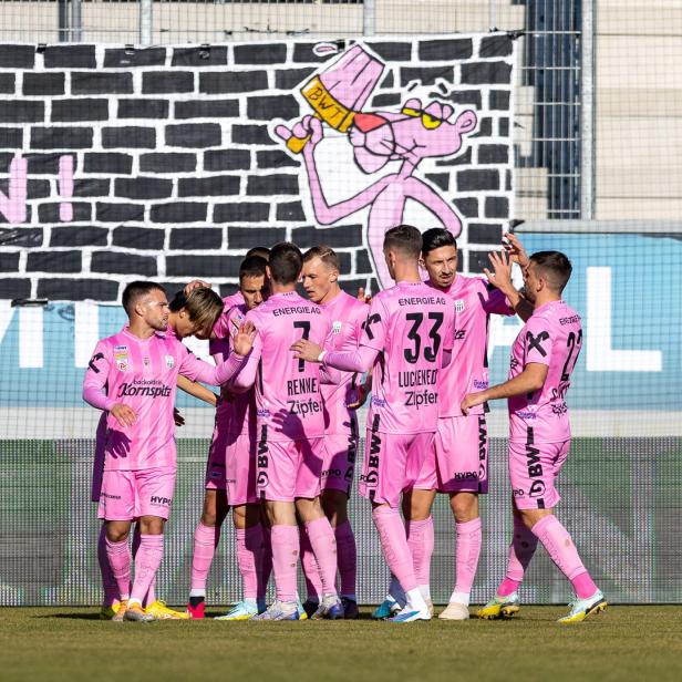 Der Hauptsponsor des LASK besteht auf seiner Lieblingsfarbe. Fans sehen rot.