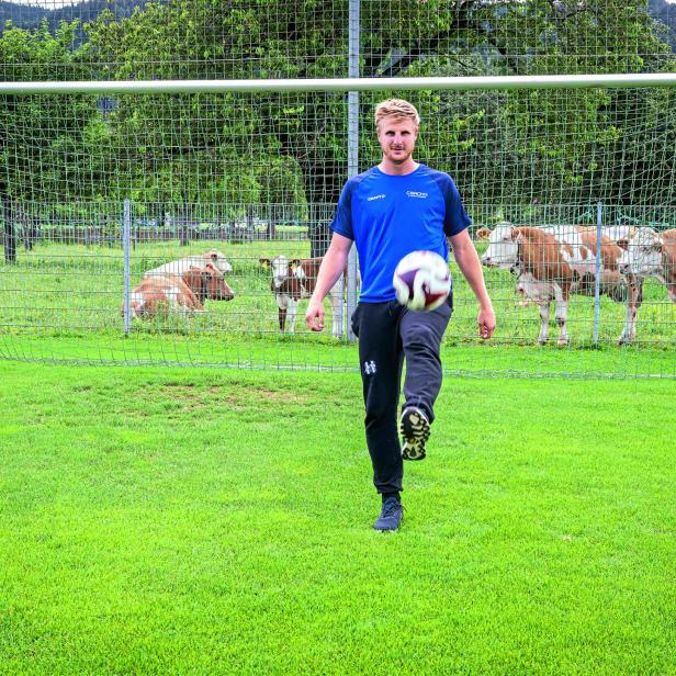 Markus Hinteregger in seiner Heimatgemeinde in den Nock-Bergen