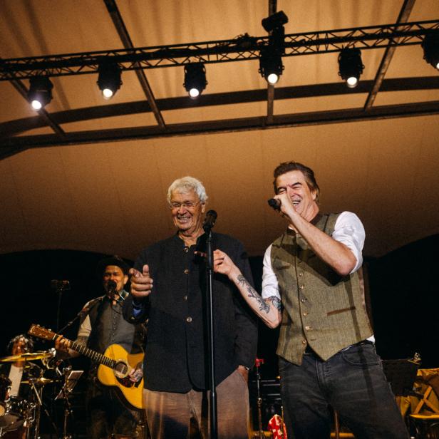 Gerhard Polt, Campino bei einem Konzert ihrer gemeinsamen &quot;Forever&quot;-Tour