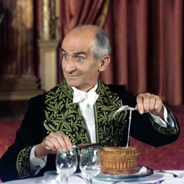 Der satirische Inbegriff des Gourmetkritikers: Louis de Funès in „Brust oder Keule“ (1976). Die Realität ist ein bisschen subtiler.