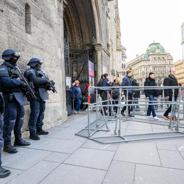 In Österreich herrscht erhöhte Terrorwarnstufe.