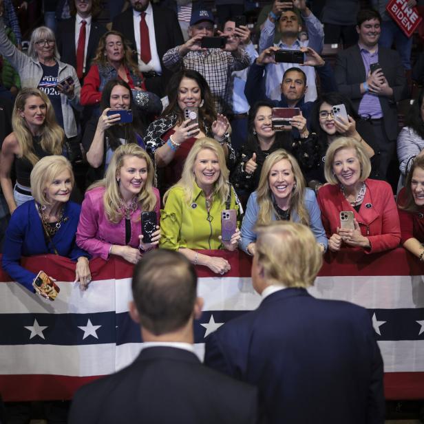 Trump bei einem Wahlkampfauftritt in South Carolina im Februar dieses Jahres.