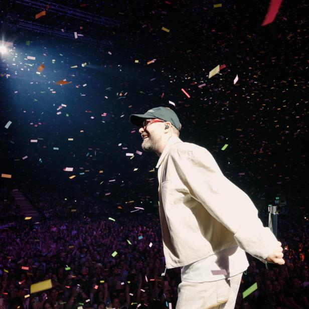 Mark Forster auf seinem Konzert in Wien.