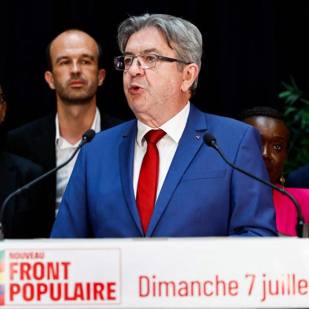 Jean-Luc Mélenchon, Parteichef von Unbeugsames Frankreich