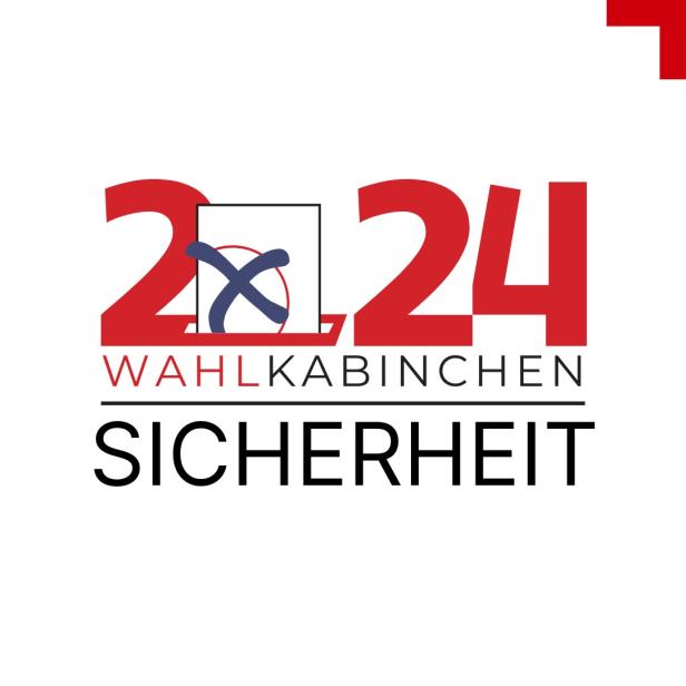 Wahlkabinchen Sicherheit