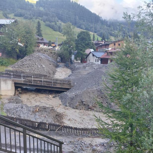 St. Anton am Arlberg nach Unwetter 