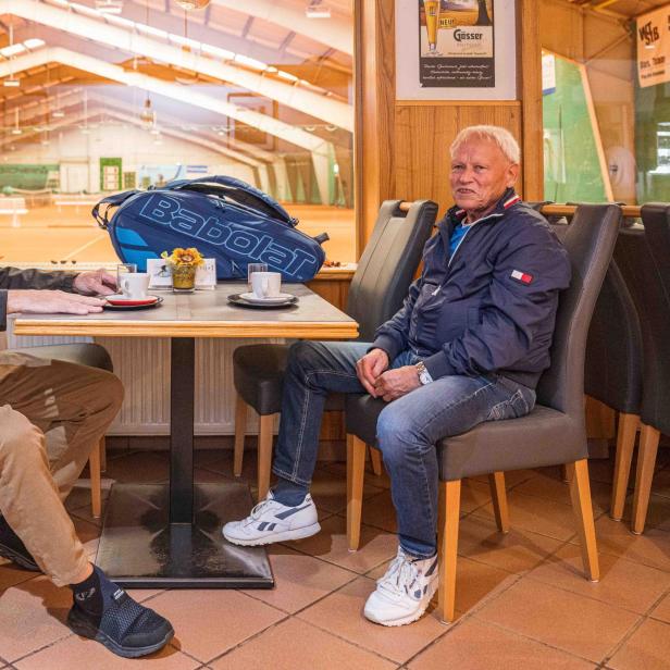 Mitglieder des Tennisstammtischs in Kapfenberg.