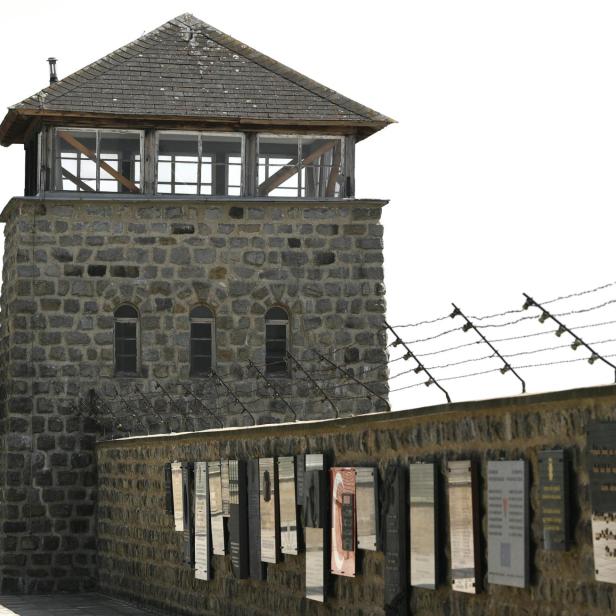 Schändungen in der KZ Gedenkstätte Mauthausen