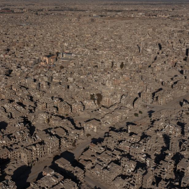 Rebuilding lives in the Hajar al-Aswad area of Damascus