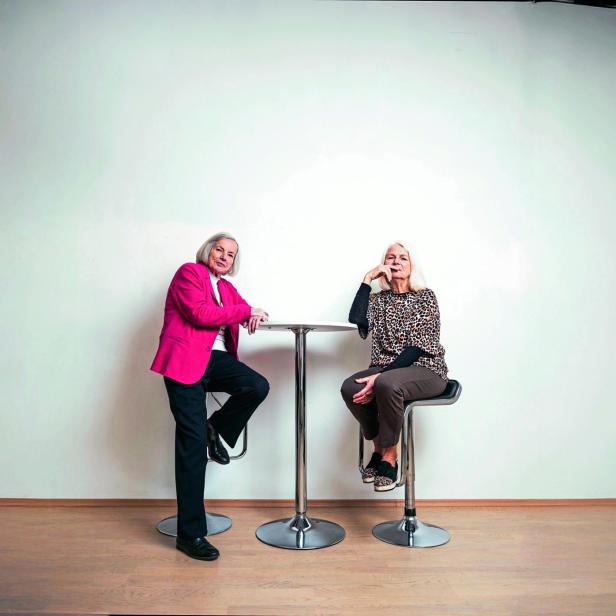 Anneliese Roher und Elfriede Hammerl