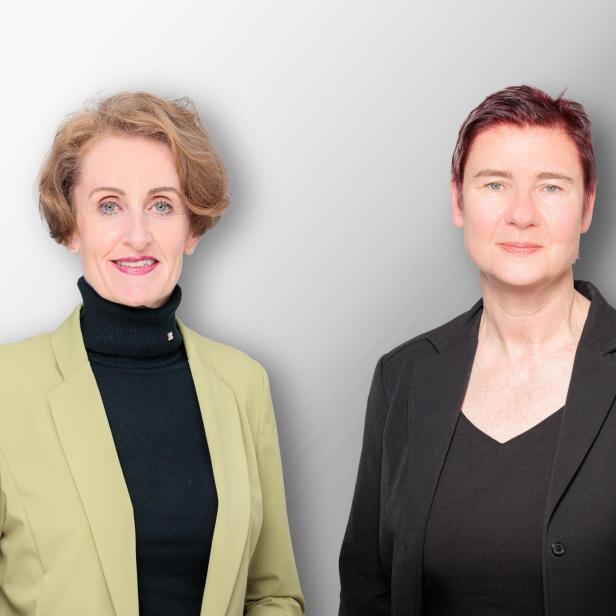 Christine Mayrhuber und Margit Schratzenstaller vom Wifo