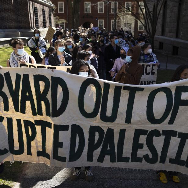 Proteste in Harvard