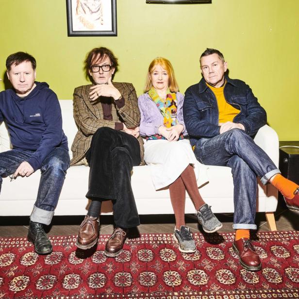 Soa Surfers: Die Band Pulp um Mastermind Jarvis Cocker (2. v. li.) Pulp