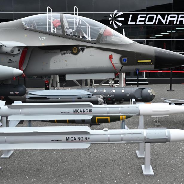 Leonardo M-346 FA am Boden 