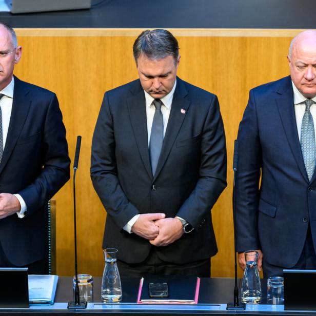 NATIONALRAT - REGIERUNGSERKLÄRUNG NACH AMOKLAUF IN GRAZER SCHULE: KARNER / BABLER / STOCKER