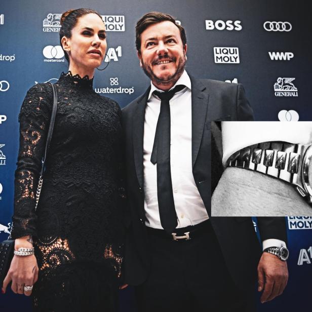 René Benko mit Ehefrau Nathalie