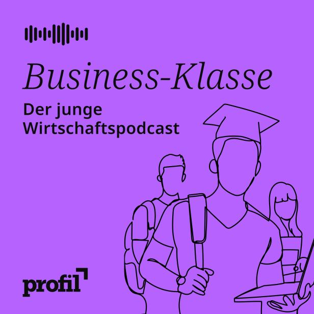 Visueller Podcast-Teaser für den Podcast Business-Klasse