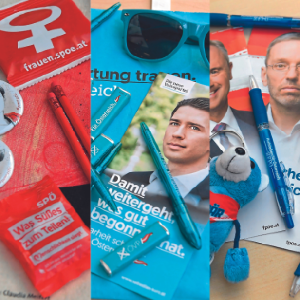 Wahlkampfmaterial
