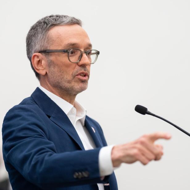 FPÖ-Chef Herbert Kickl im Parlament