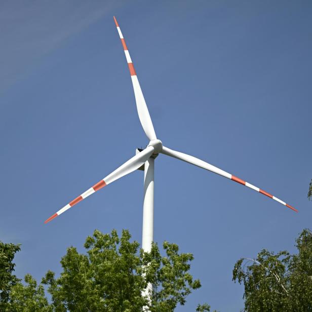 zu sehen ist ein Windrad in Niederösterreich