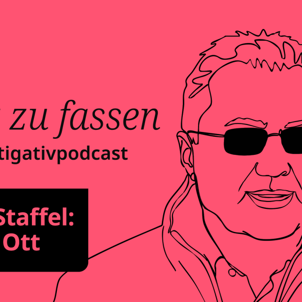 Banner für einen Podcast über einen Mann