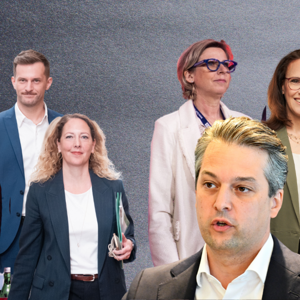 Kollage nicht amtsführende Stadträte Wien