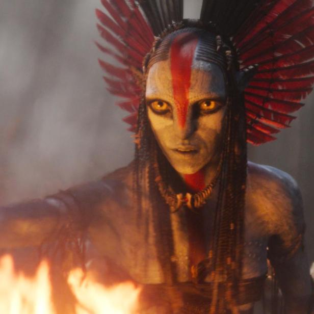 Schauspielerin Oona Chaplin als Varang in "AVATAR: FIRE AND ASH"