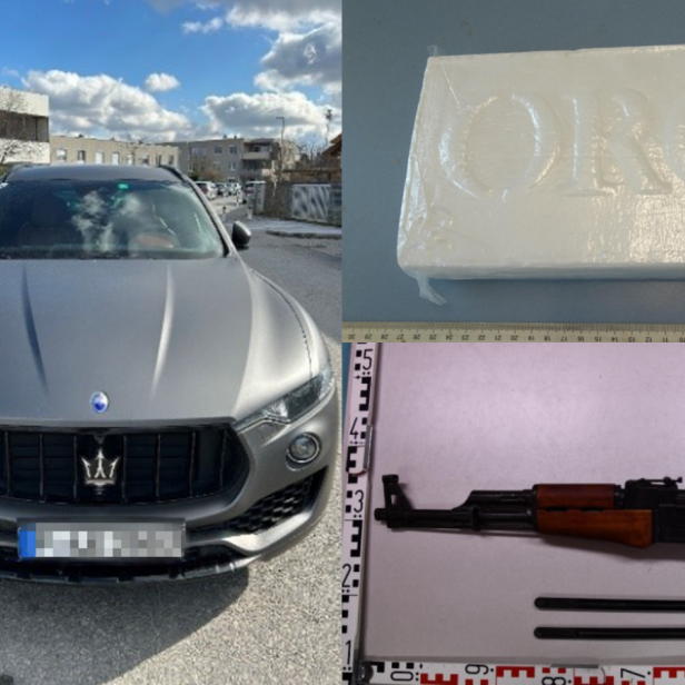 Ein Maserati, Kokain, eine Waffe