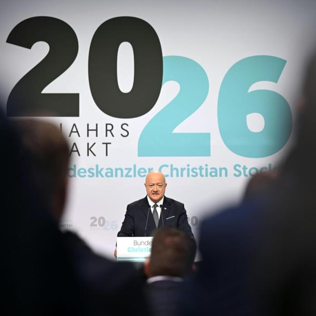 POLITISCHER NEUJAHRSAUFTAKT DER ÖVP MIT REDE VON BUNDESKANZLER STOCKER
