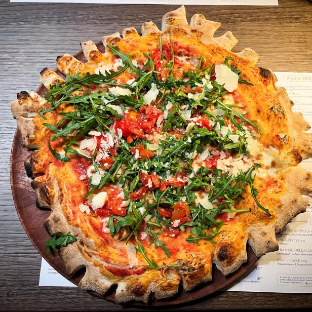 Das Bild zeigt Pizza "O sole Mio"