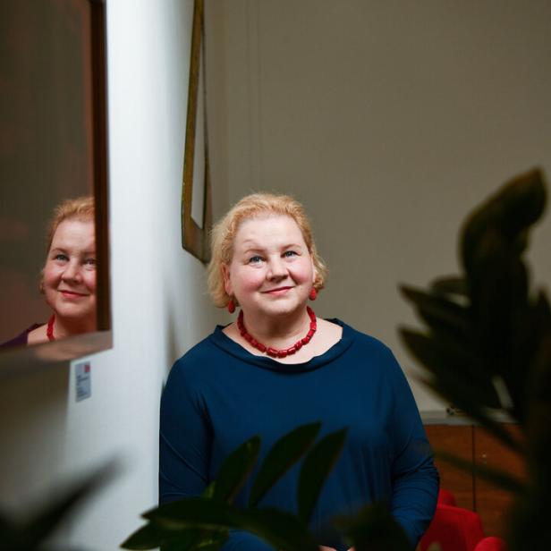 Korinna Schumann (SPÖ) in ihrem Büro in Wien