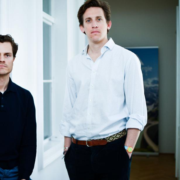 Unternehmer Stephan Pöll und Anton Stockert-Seilern