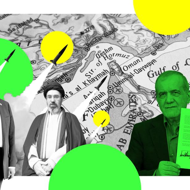 US-Präsident Trump, Irans Oberster Führer Mojtaba Khamenei, Irans Präsident Massud Peseschkian 