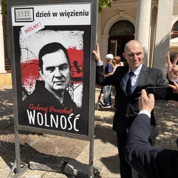 1911 Tage war Andrzej Poczobut im Gefängnis