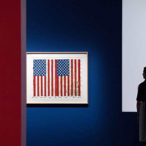 Kunstwerk "Flags I" von Jasper Johns