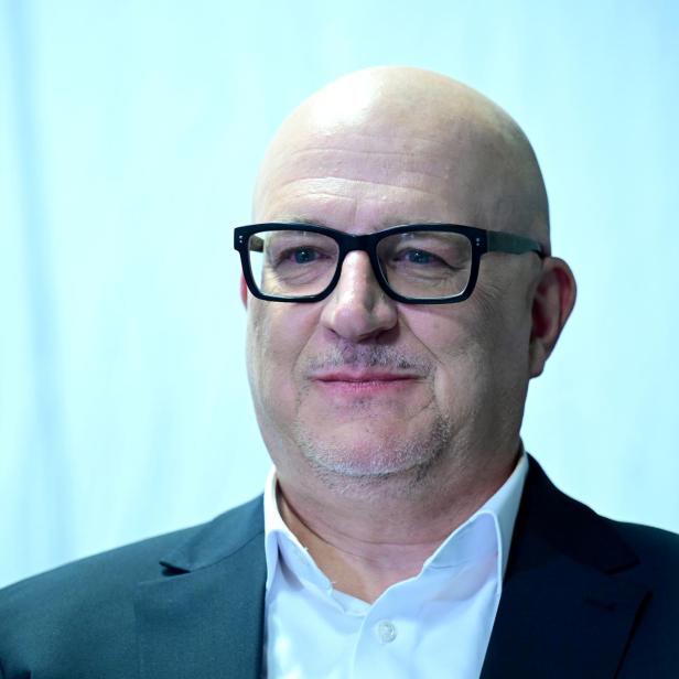  Ex-HBO-MAX-Manager Johannes Larcher im Rahmen einer öffentlichen Präsentation der Bewerber:innen zur ORF-Generaldirektoren-Wahl am Dienstag, 2. Juni 2026, in Wien