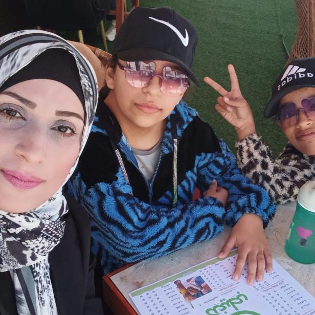 Asma Mustafa in Gaza