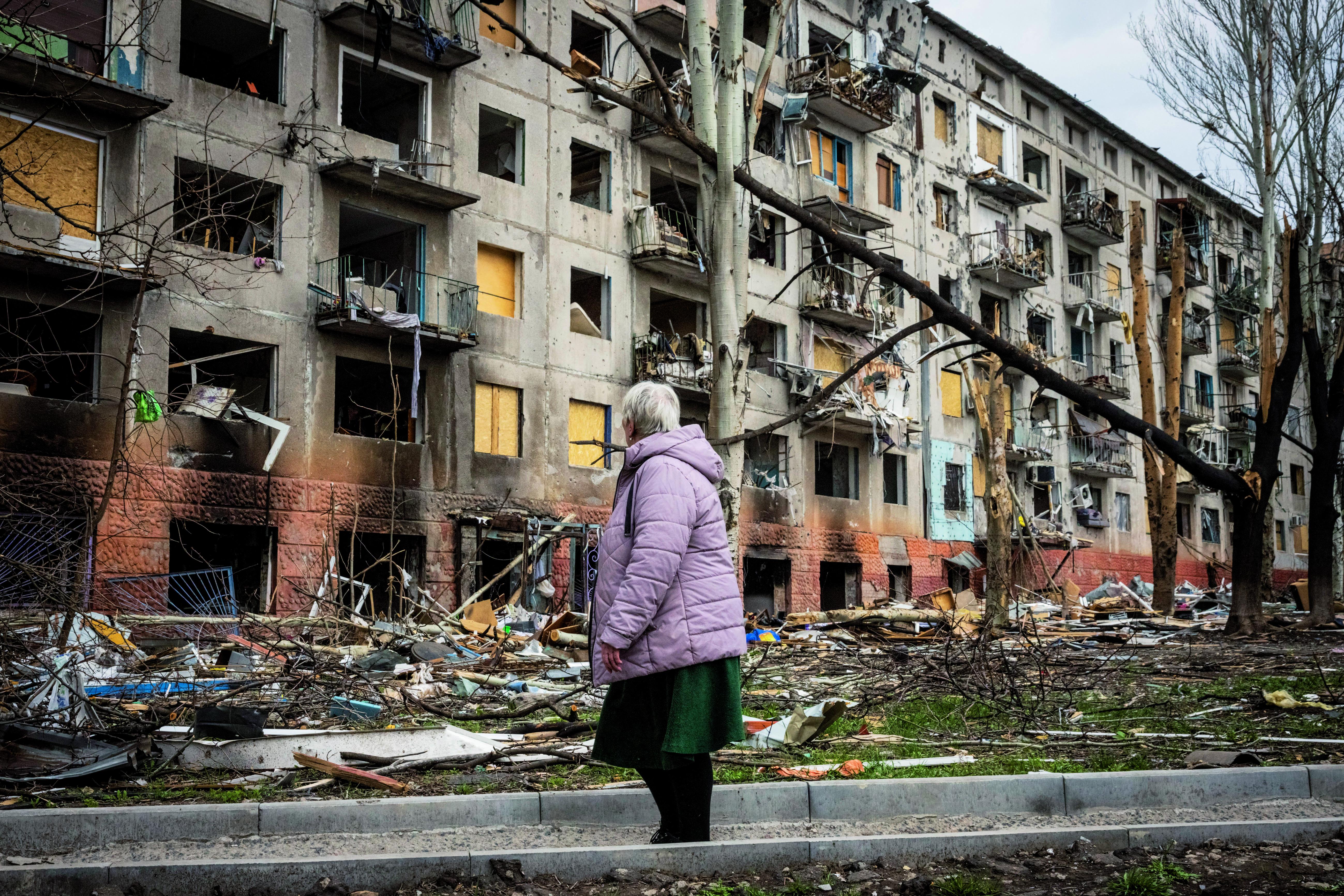 Zerstörung in Kramatorsk