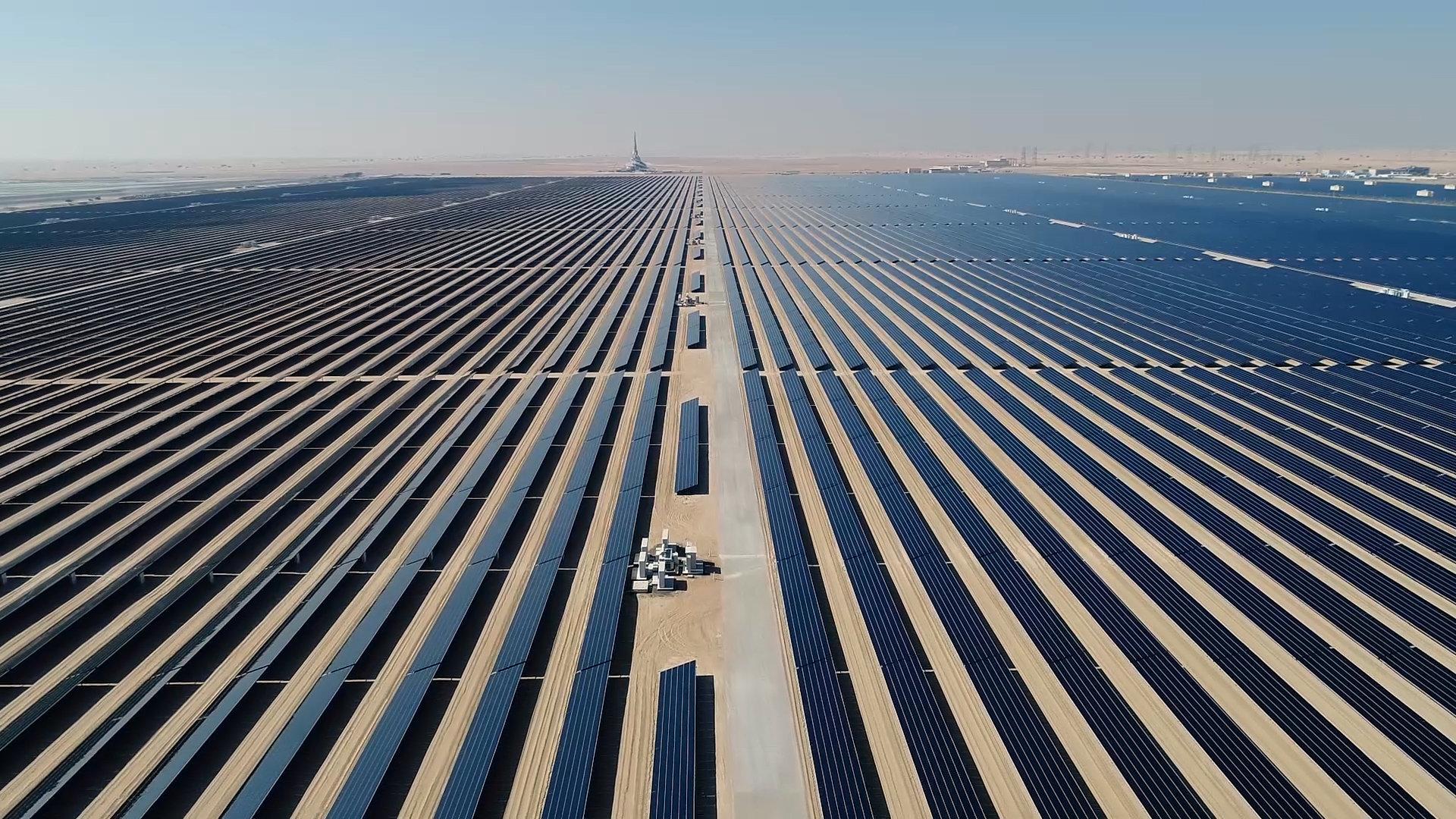 Der Mohammed bin Rashid Al Maktoum Solar Park ist 50 Kilometer von Dubai entfernt.
